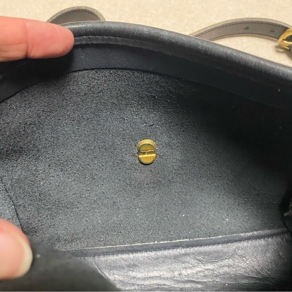 Coach Bag Black Vintage Devon Shoulder Bag- Restored - Picture 11 of 17